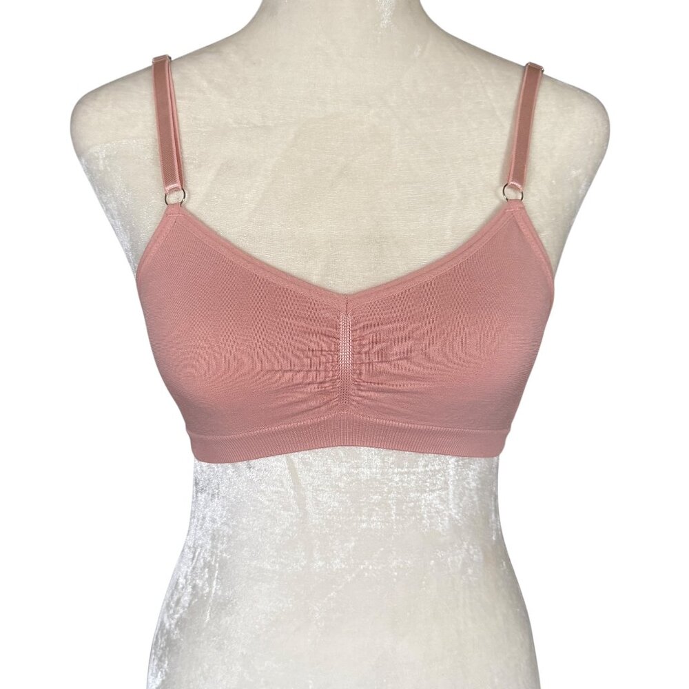 Set of 3 women's XS wireless stretchy back closure bras